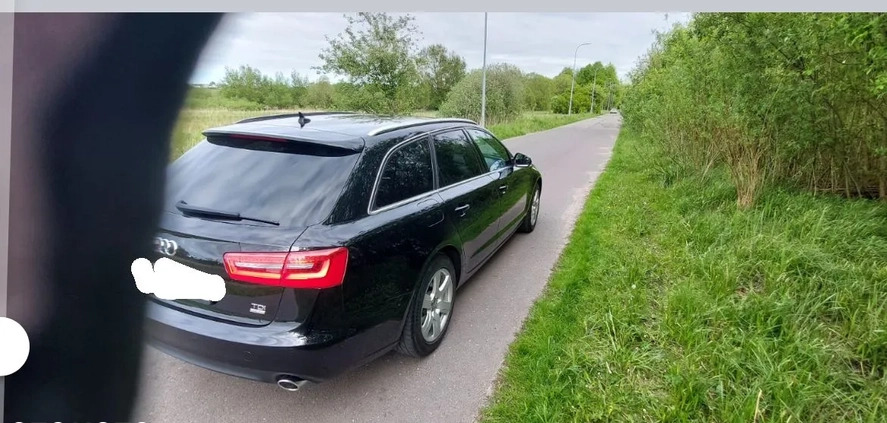 Audi A6 cena 59900 przebieg: 166000, rok produkcji 2014 z Słupsk małe 106